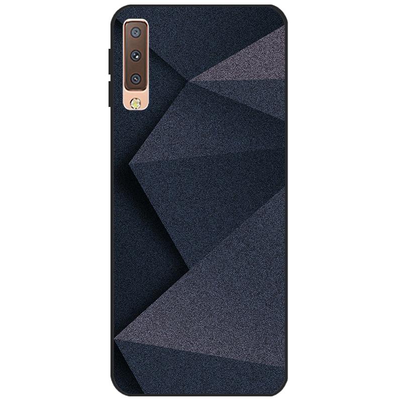 Cases For Samsung Galaxy A7 2018 Cover Silicon Color Phone Case Cover For Samsung A7 2018 A750 A750F 6.0 Inch Protective Shell
