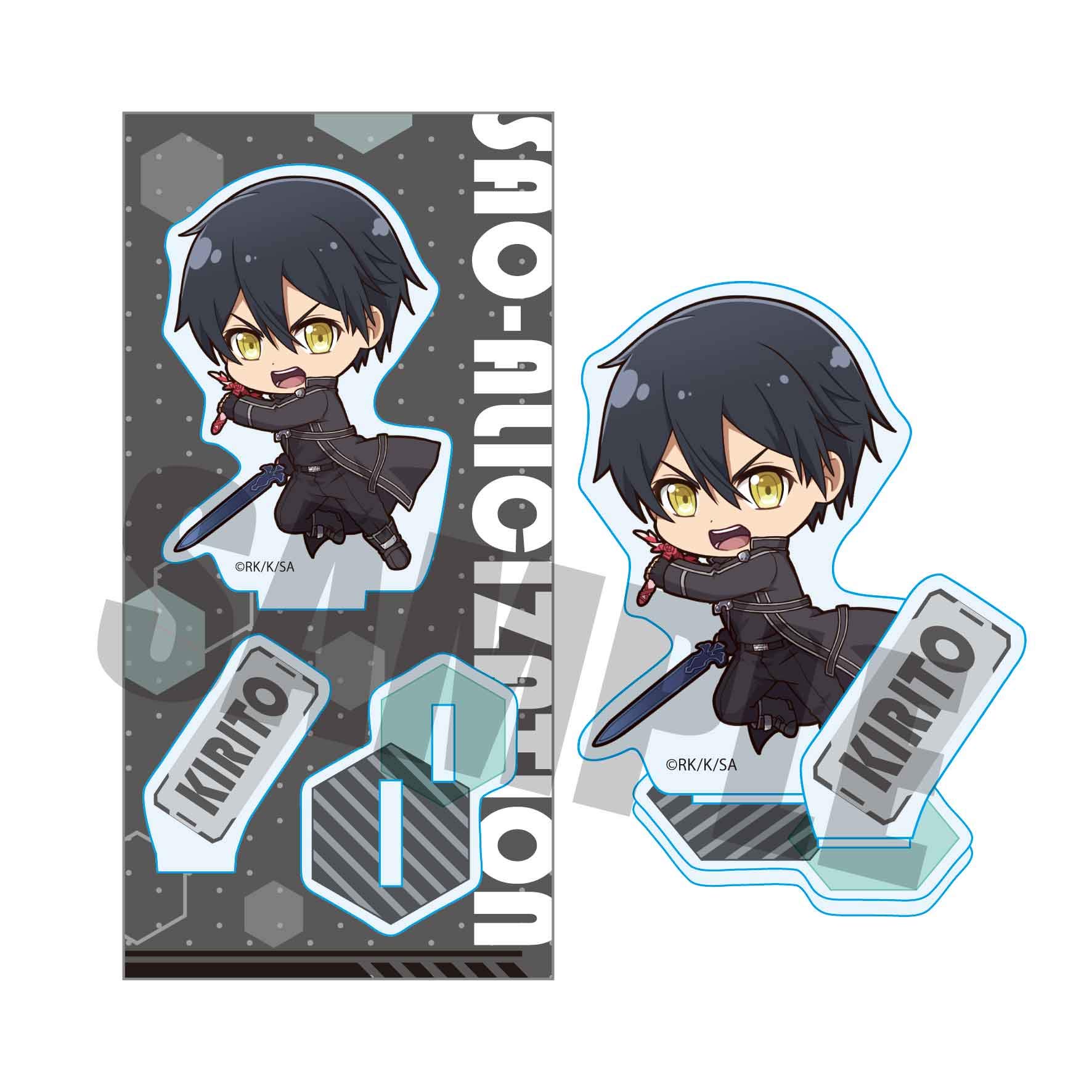 Sword Art Online Alicization Kirito TekuToko Acrylic Figure (Battle)