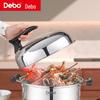Debao 28cm Stainless Steel 3-Layer Steamer Pot