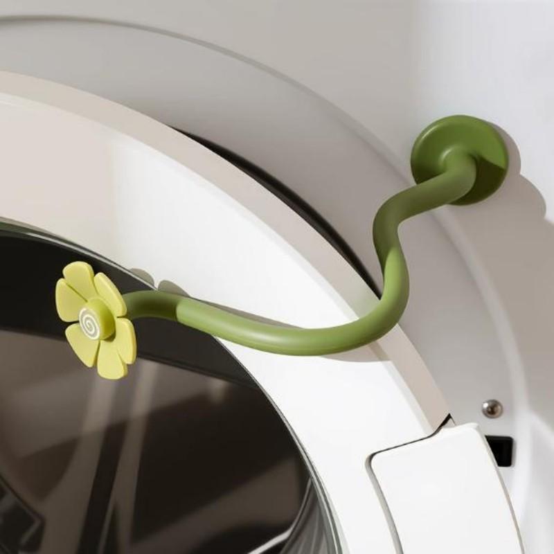 

Washing Machine Door Holder Flower Vent Clip 1pcs pack зелений