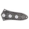 Volume Control Plate Metal Wiring Harness Board with Switch Knob for JB Jazz Bass Guitar
