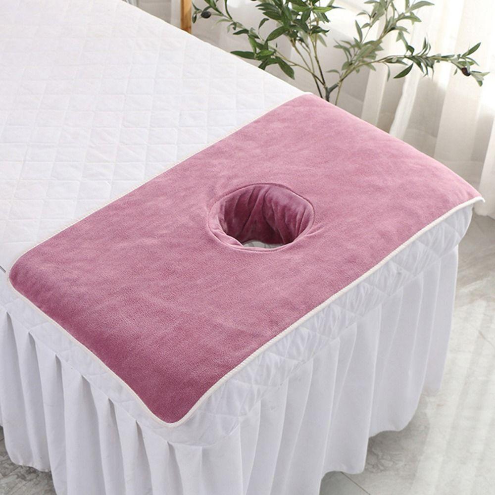 Soft Massage Face Towel Breathable Headrest Pads Ergonomic SPA Massage Towel  SPA Center