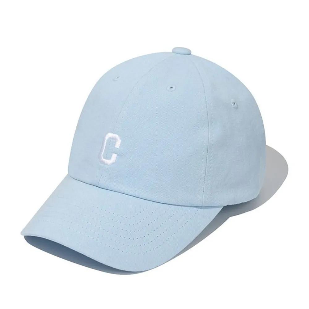 [COVERNAT][Standard Fit] Small C Logo B.B. Cap Sky Blue CO2507CA02SB