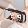 Thermometer Alarm Clock Smart Digital Electronic Clock Creative Silent Mirror Table Clock Home Countdown