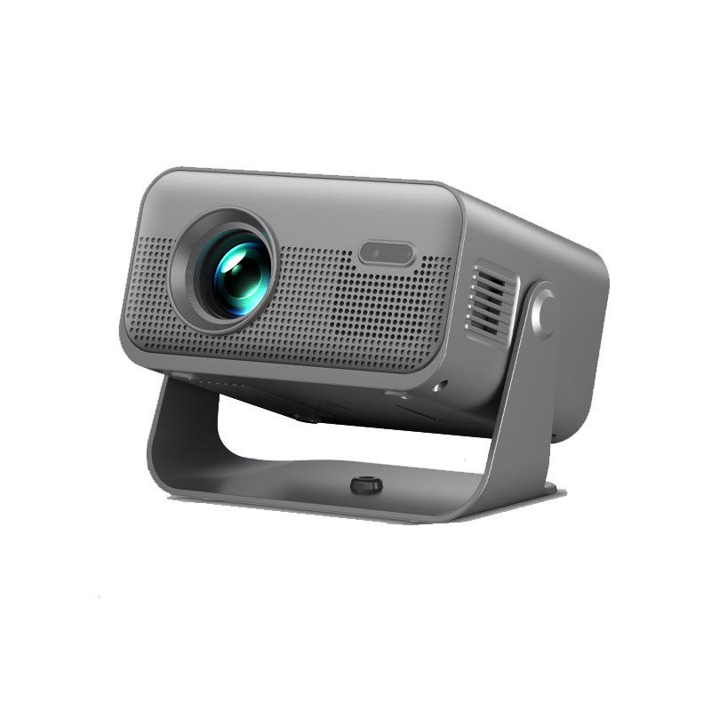 New T7P High Lumens HD Projector: Smart Phone Connect, Wall Projection for Bedroom/Dorm.