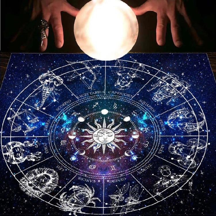 Table Cover Flannelette Oracles Game Mat Square Shape Pendulum Altar Table Cloth