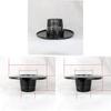 Plastic Breathing Plant Pot With Large Edge For Office Water Cultivation