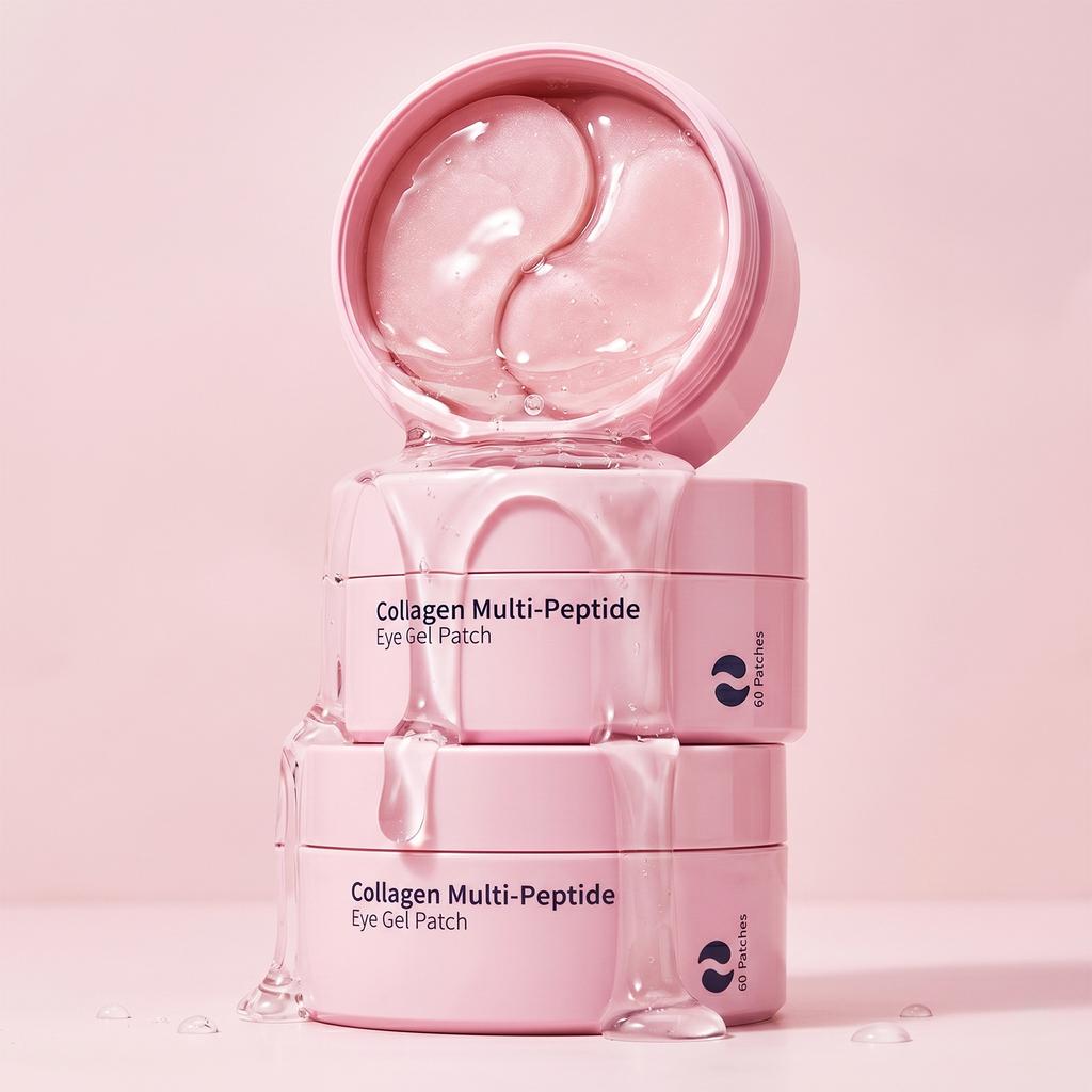 Bestselling Crystal Gel Eye Patches Fade Dark Circles Reduce Puffiness & Fine Lines Brighten Under-Eye Skin