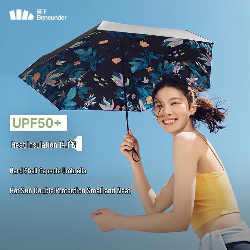 Beneunder BM020 Automatic Five-Fold Sun & Rain Umbrella