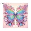 Immersive Leisure Time Crafts Butterfly Faux Diamond Art Kit, Flower Peacock Hummingbird Pearl Kit 3D Sparkling Bead Painting Craft for Adults,