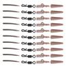 Fishing Gear Accessories Fishing Tackle Leads Clip Fast Change Swivels Anti Entanglement Sleeves for Rigs 40pcs
