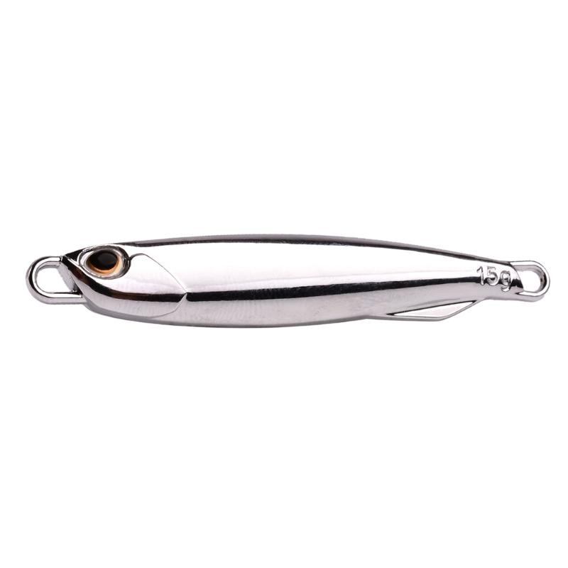 8Pcs Metal Fishing Lures Spoon Metal Jigs Lures Sea  Fishing Lure Artificial Baits for Freshwater and Saltwater