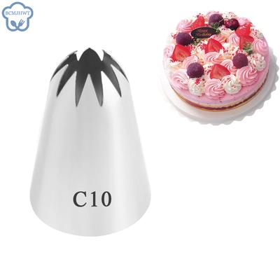1pcs Large Icing Piping Nozzles Russian Nozzles Pastry Tips Cookies Cake Decorating Tools Tips Cream Fondant Pastry Nozzles #c10
