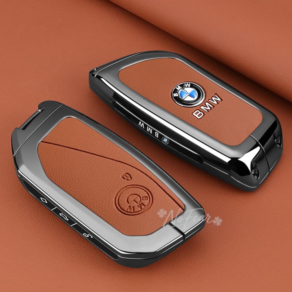 AABW1 Car Key Cover Case Protect Keyless Key Bag Shell For BMW i7 X7 G07 LCI iX I20 X1 U11 7 Series G70 G09 XM U06G81 M3 2023 stickers