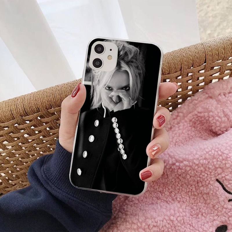 Britney Spears Phone Case for iphone 13 8 7 6S Plus X 5S SE 2020 XR 11 12 mini pro XS MAX