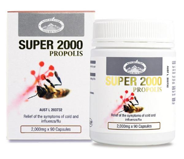 Nature's Top Propolis 2000mg 90Capsules