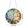DIY Diamond Painting Suncatcher Art Pendant Colorful Diamond Drawing Hanging Ornament Crystal Painting Ornaments for  Home Decor