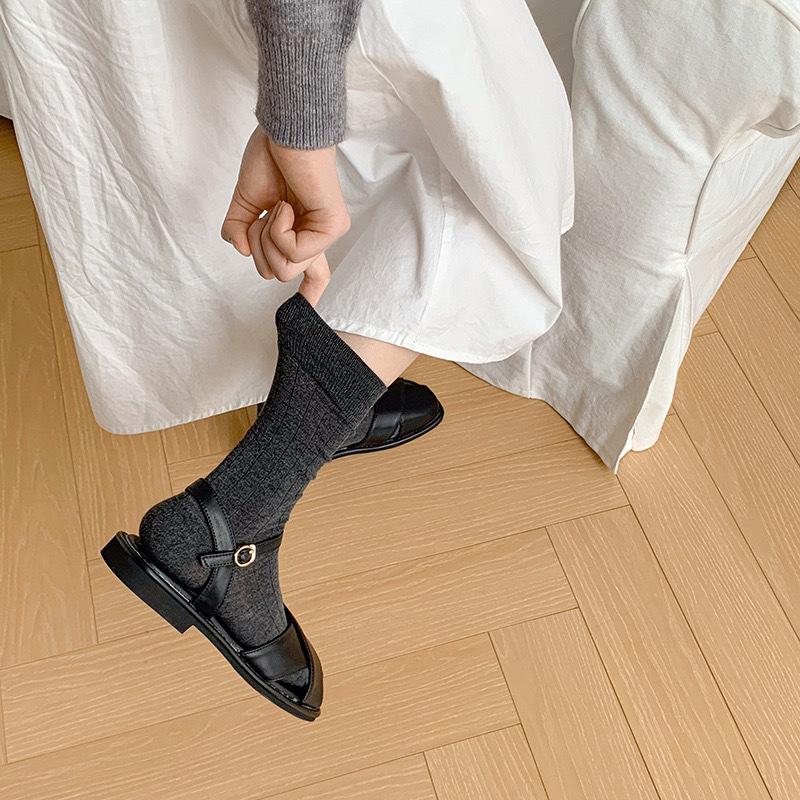 Vertical White Socks Women'S Summer Thin Socks Absorb Sweat And Breathe, Socks Are Boneless And Slim, Small White Socks Style