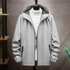 Spring and Autumn Men's Jacket Casual Jacket Men's Hooded Handsome Korean Edition Slim-fit Clothes Youth