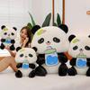 Bottle Baby Panda Plush Toy Cartoon Stuffed Animal Doll Decoration Gifts Kids