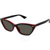 Grey Cat Eye Ladies Sunglasses Gg1815s 003 58