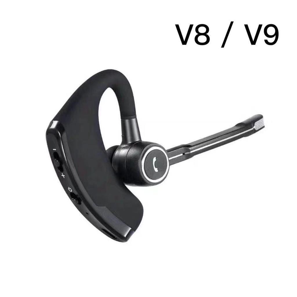 V8S Bluetooth Stereo Headset with Noise Reduction & Digital Display