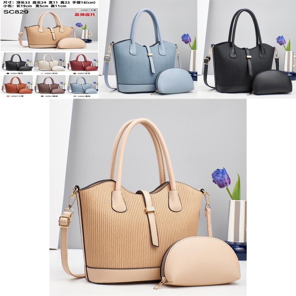 Urban Minimalist Women's Handbag With Multiple Pockets And Soft Structure