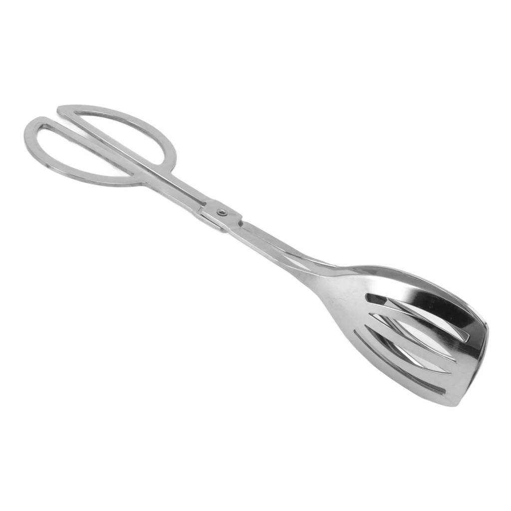 Serving Tongs 201 Stainless Steel Rust Proof Corrosion Proof Comfortable Grip Food Tongs for Kitchen