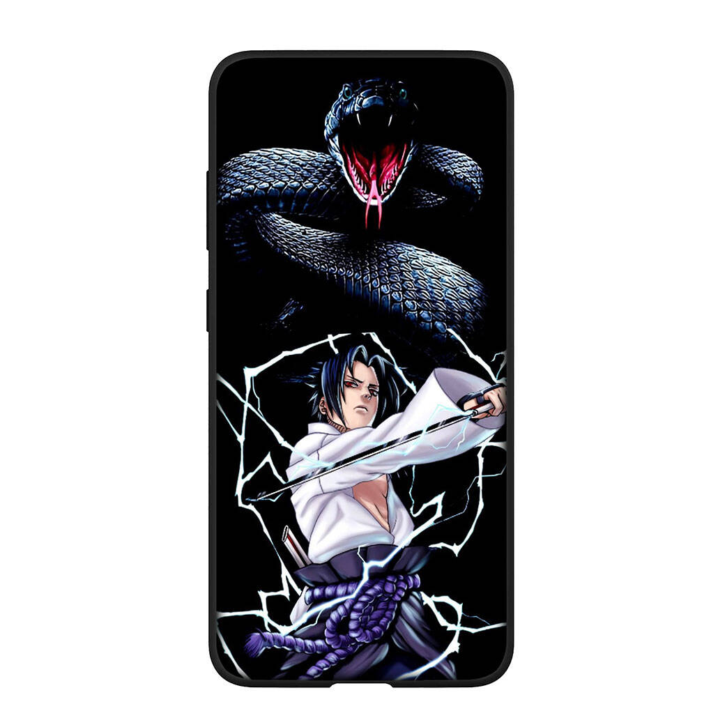 Phone Case for iPhone 17 15 16 Plus Redmi Note 14 12 11 13 Pro Max Huawei P30 P20 Lite OPPO A60 A40 A80 A54 Sasuke Uchiha Coque Narutos Cartoon Cover