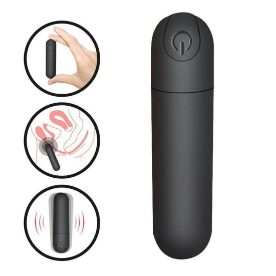 USB 10 Vibrační frekvenční vibrátor Vodotěsný masážní přístroj pro ženy G Spot Sex Toy