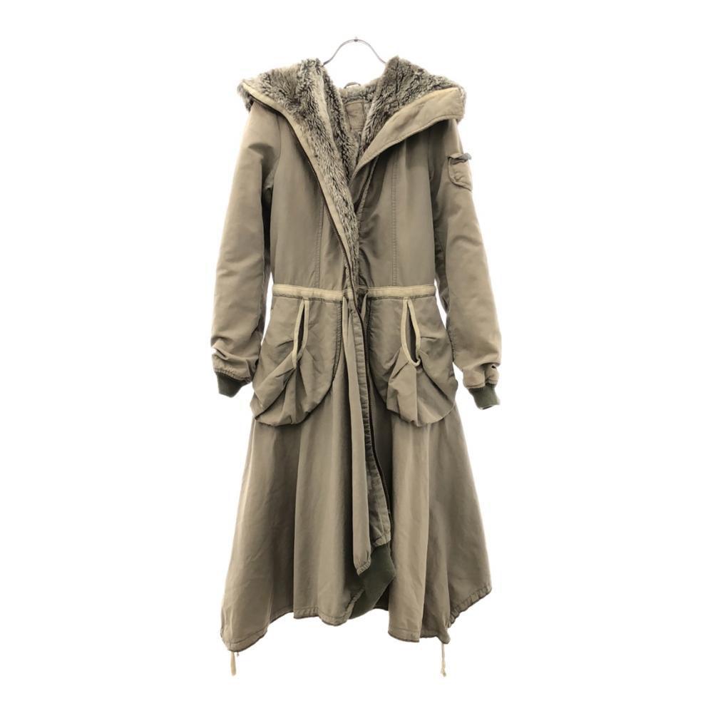 MARITHE + FRANCOIS GIRBAUD Long Coat 27 Khaki Women Used