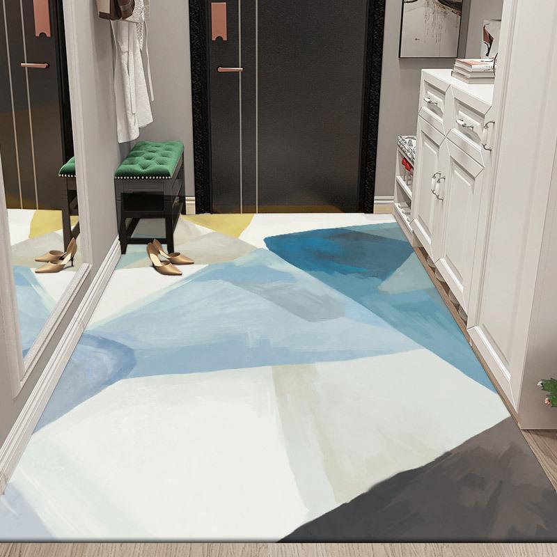 Heim Fußmatte Tür Schmutzabweisender Teppich Schlafzimmer Bettseite Pflegeleicht Wohnzimmer Badezimmer Fußmatte