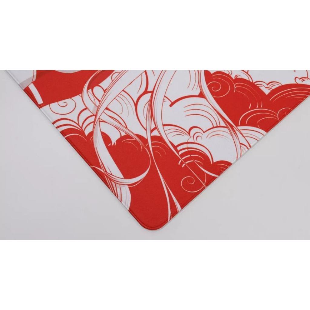 Used [225551] <Unopened> Limited To 99 Copies Worldwide WLGAMING [2024 Jugoya] YUN Illustration Mouse Pad Red | White
