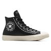 Converse  Chuck Taylor All Star High Bold Stitch - Black Women Sneakers Egret A07954C