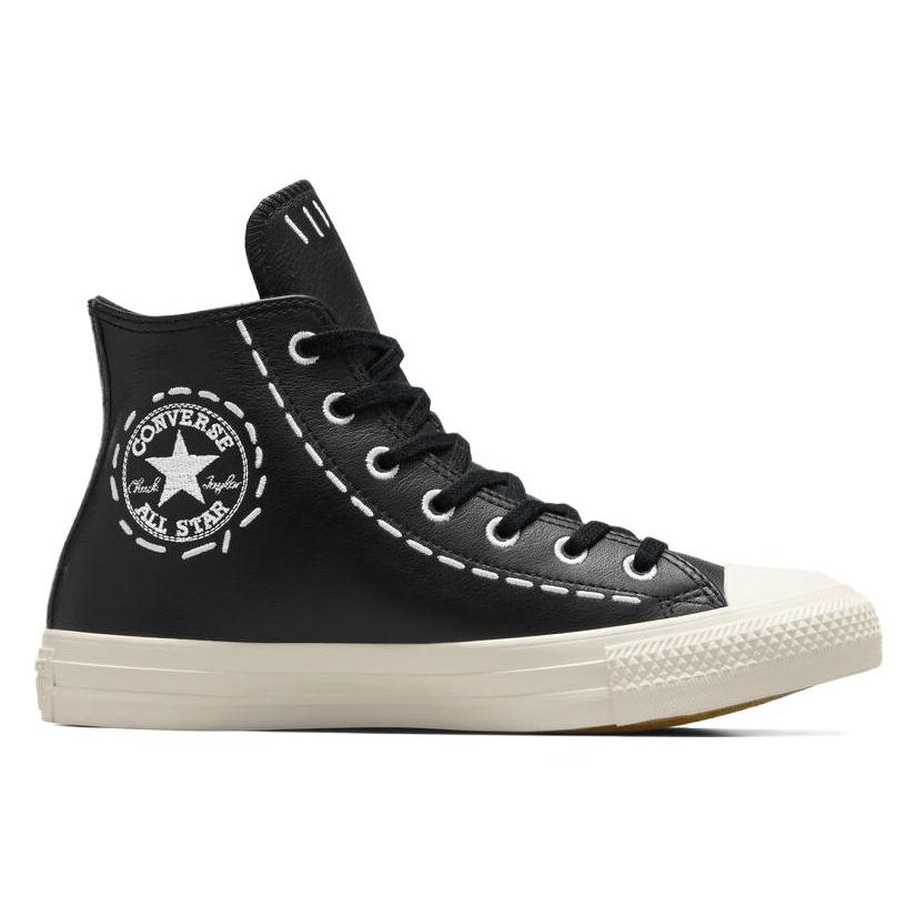 Converse  Chuck Taylor All Star High Bold Stitch - Black Women Sneakers Egret A07954C