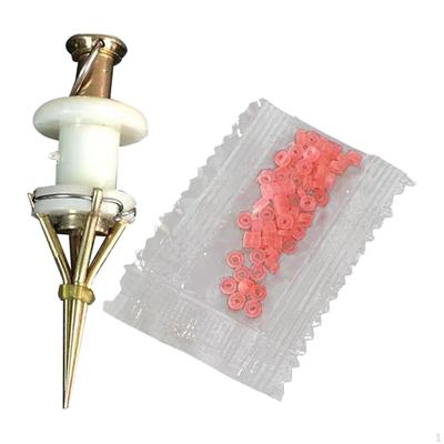 Fishing Worms Bander Bloodworm Earthworm Clip Bait Bands Tackle Clamp for