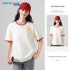 Jeanswest 2025 Spring Women's Colorblock Cotton T-Shirt