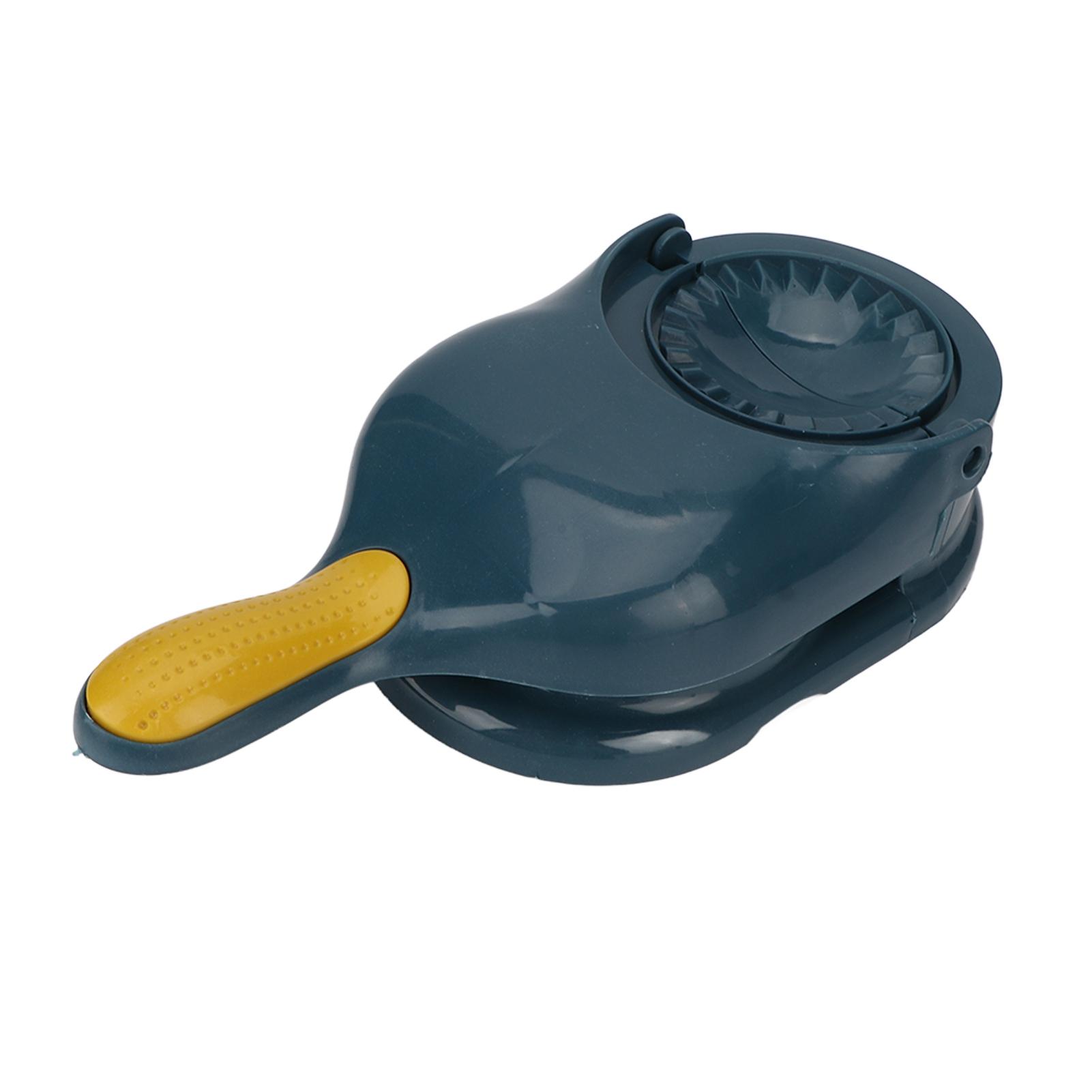 

2 в 1 портативная ручная пельменная машина кухонный инструмент для приготовления пельменей инструмент для прессования теста кухонный L синий