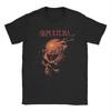 Men T-Shirt Sepultura Skull Funny 100% Cotton Tee Shirt Short Sleeve  T Shirt Round Neck Clothing New Arrival