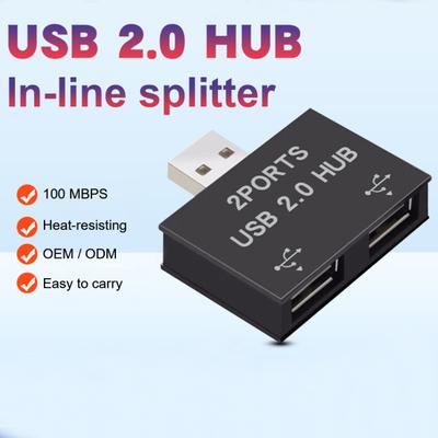 Taşınabilir USB Dönüştürücü Yüksek Hızlı Kompakt Tasarım Taşınabilir Evrensel Kullanımı Kolay Dişi Şarj Cihazı Hub Adaptör Bağlayıcı