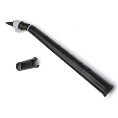 8-Hole Mini Saxophone Pocket Sax Portable Design with Elbow ABS Material Musical Wind Instrument for