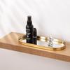 Nordic Light Luxury Jewelry & Cosmetics Storage Tray with Mirror for Desktop Decor and Aromatherapy