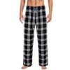 Men's Plaid Stripe Casual Pants Men's Casual Fashion Pajama Pants