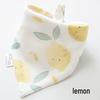 Pure Cotton Baby Drool Bib: Double-Layer Triangle Scarf with Snap Closure, Anti-Spit Up for Newborns