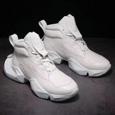 2024 New Men's Luxury High Hemp Thick Sole Sports Shoes Fashion Trend Versatile Casual Shoes Comfortable Running Shoes Sneakers