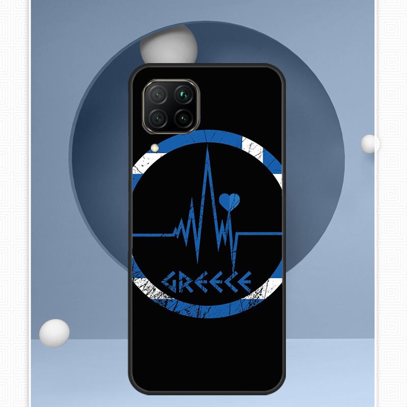 Greece Greek National Flags For Huawei P30 P60 Pro P20 P40 Lite Nova 9 10 SE 12s 12i 11i 8i Y91 Y60 Y70 Y72 Y90 Y61 Case