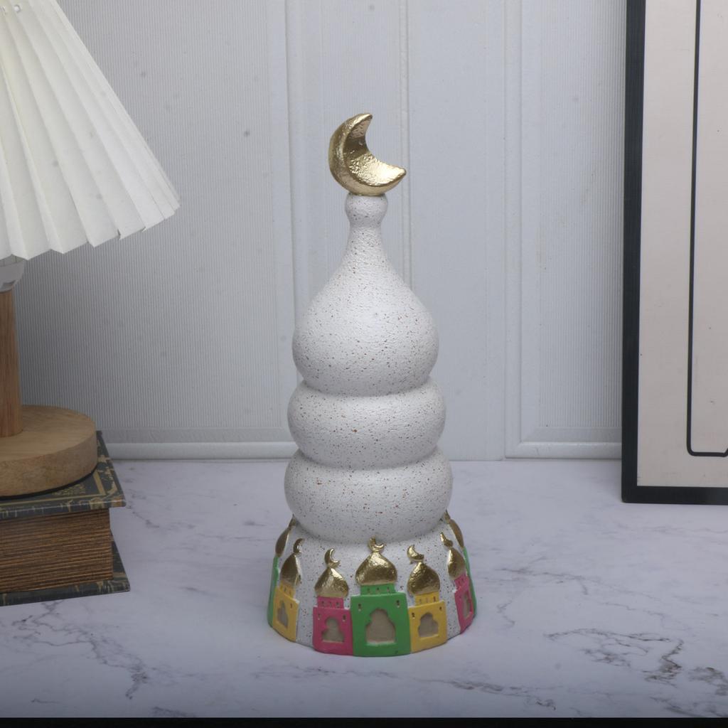 1 PC Ramadan Muslim Kaaba Dome Mosque Islamic Desktop Ornament Table Crafts Gifts
