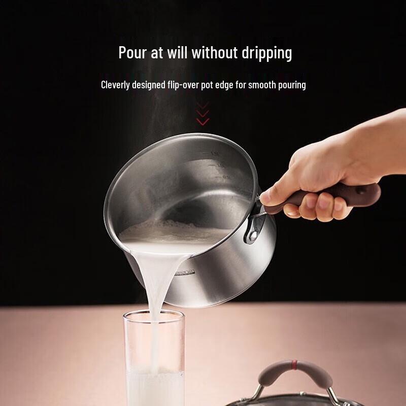 Supor Colorful Core Series 304 Stainless Steel Milk Pot