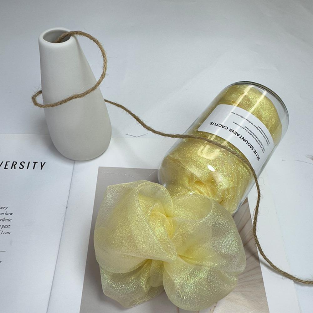 Gradient Organza Silk Curtain Gold Wedding Kindergarten Clothing Dress Creative Stage Fabric Background Fabric