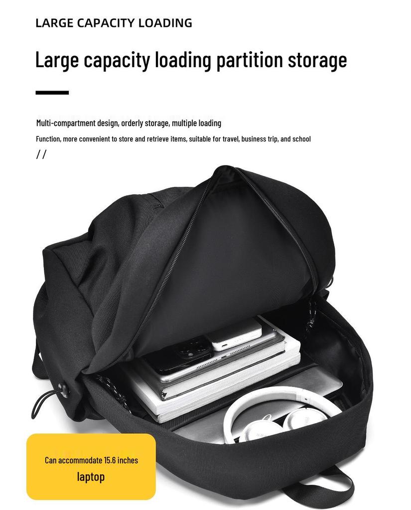 New Trend Dual-Shoulder Travel Backpack: Large Capacity for High School & College Students